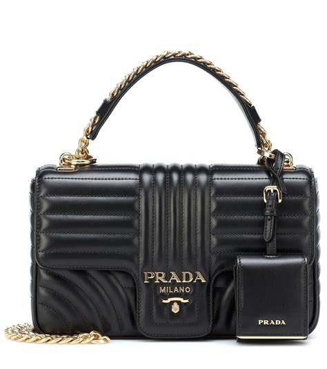 prada diagramme medium leather shoulder bag|prada diagramme crossbody bag.